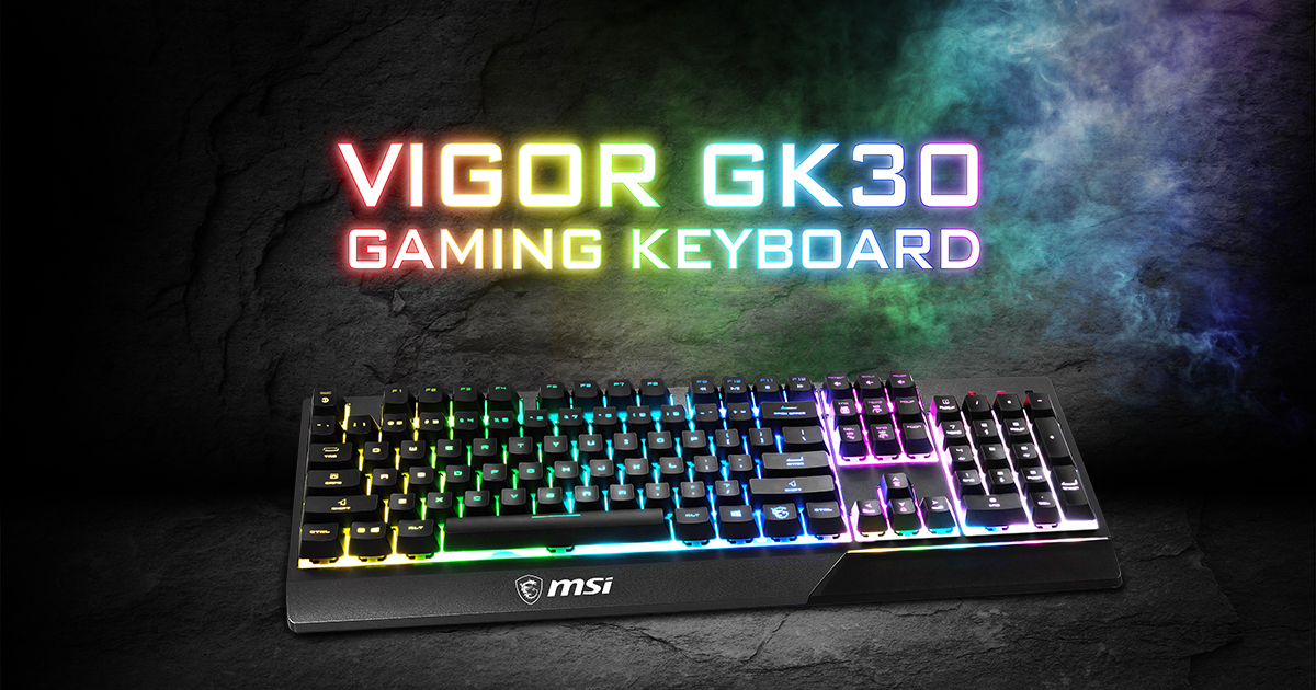 HERNÍ KLÁVESNICE VIGOR GK30